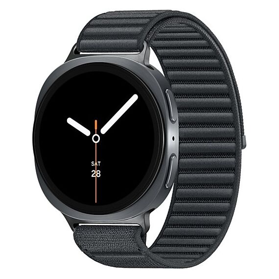 Galaxy Watch8 | 44 мм | Graphite | Fabric/Graphite | M/L, Размер ремешка : M/L, Тип ремешка : Fabric, Размер корпуса : 44 мм, Подключение часов : Bluetooth / Wi-Fi, Цвет ремешка: Graphite, Цвет: Graphite